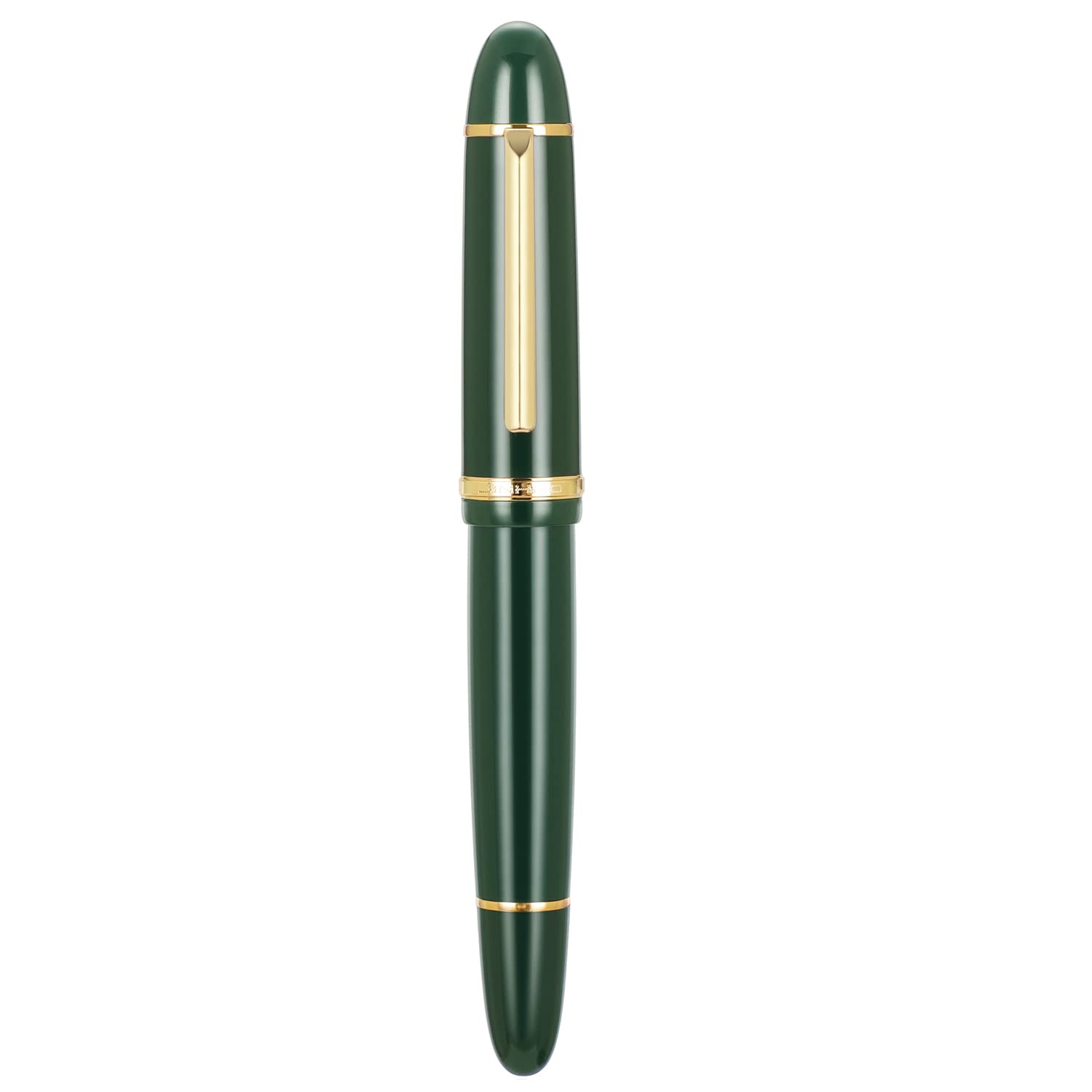 Jinhao X159 Fountain Pen #8 Extra Fine Nib, Dark Green with Golden